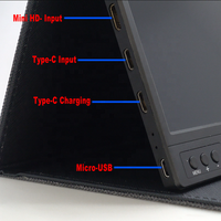 15.6 pouces FHD Portable moniteur tactile double écran moniteur d'ordinateur portable pour ordinateur portable écran extensible moniteur de jeu