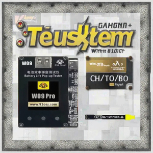 Testeur de fenêtre pop-up d'efficacité de la batterie OSS W09 Pro V3 pour iPhone 11/15/15PM – Outil de réparation et de réinitialisation des données de santé de la batterie du téléphone - Product Image 2
