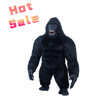 Costume de Mascotte Gorille Gonflable Confortable et Attrayant pour Événements Mémorables et Promotions
