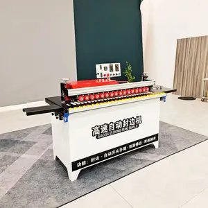 Tablero multifuncional ZDS802 de alta calidad, máquina automática portátil de bandas de borde para carpintería de muebles de Pvc