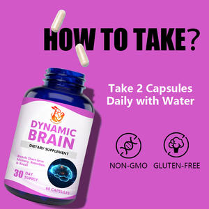 Cápsulas cerebrales dinámicas de personalización privada con suplementos de salud que aumentan la memoria a corto plazo y las cápsulas de retención - Product Image 5