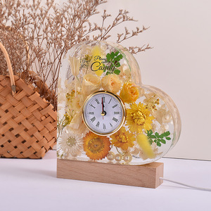 Khuôn Nhựa Resin Để Bàn Hình Trái Tim Tự Làm Khuôn Silicon Nhựa Epoxy Để Bảo Quản Hoa Nghệ Thuật Thủ Công Tự Làm Trang Trí Nhà Cửa - Product Image 6