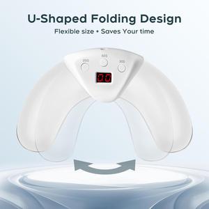 Appareil de traitement laser portable pour usage domestique, soin des ongles, anti-moisissure, capteur automatique, 3 réglages de minuterie, lampe UV LED - Product Image 4