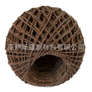 Fil de chanvre ciré à la cire d'abeille de 2 mm du fabricant, corde d'allumage en chanvre de 200FT61, fil d'allumage en chanvre ciré à la cire d'abeille - Product Image 3