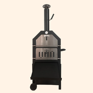 <span class=keywords><strong>Four</strong></span> à pizza commercial intelligent chinois, au propane et au bois, en briques d'argile, rotatif, mobile, pour extérieur - Product Image 4
