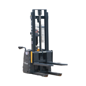 2024 baru pemuat palet angkat sendiri Semi pengangkat beban mandiri Forklift listrik portabel dengan baterai Lithium Stacker pemuatan sendiri - Product Image 1