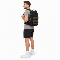 Maßgefertigter Taktischer Rucksack MOLLE Jagd Angeln Expedition Trekking Langlebiger Reißfester Outdoor-Abenteuer-Rucksack