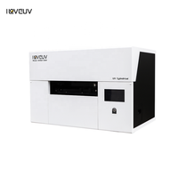 Imprimante UV à jet d'encre automatique de bureau A3 pour gobelets, bouteilles, tasses avec tête d'impression I3200 Impression directe couleur intégrale