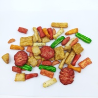 Mezcla de Galletas de Arroz al Estilo Japonés, Varias Formas y Colores, Bocadillos Salados Horneados para Venta al por Mayor