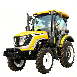 Tracteur agricole 90HP 80HP 70HP 60HP 4x4 à moteur diesel multifonctionnel, fabriqué en Chine, pour petites exploitations agricoles - Product Image 2