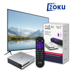 Zoku hcs96 Hot Bán Android 16 HD 8K giải mã tv box với 64 gam bằng giọng nói từ xa Allwinner H313 Set-Top thông minh xem thiết bị - Product Image 1