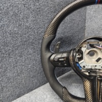 Volant sport en fibre de carbone GC compatible avec les modèles F20/F22/F30/F32/F10/F12/E70/E71/E90/E92/E93/M3/M5/M6 X5/X4, 3 branches, haute performance