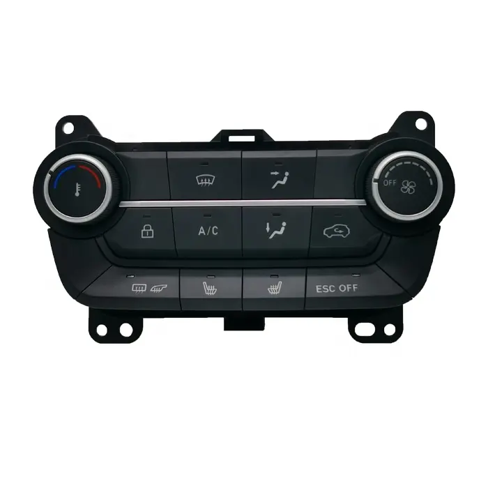 Heater A/C Control Panel w/o Rear Window Defogger Compatible with Different Trucks