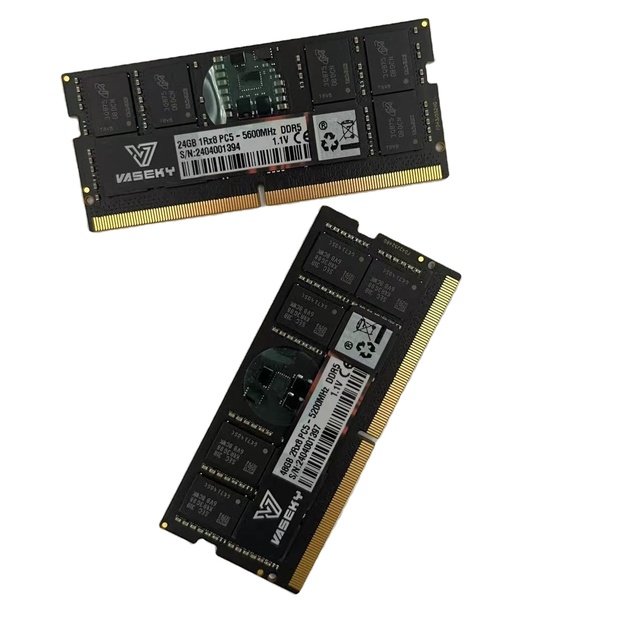 High Performance Memory Stick Laptop Notebook DDR5 4800MHZ 5200MHZ 5600MHZ 16GB 24GB 32GB 48GB Sodimm RAM DDR5