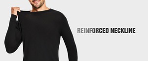 Conjunto de Ropa Interior Térmica CELINNE para Hombre, Camiseta Térmica de Manga Larga 100% Lana Merino - Product Image 6