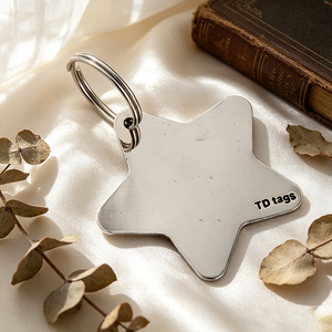 Personalized Custom Logo Metal <b>Name</b> <b>Plate</b> Hand Stitched Zinc Alloy Metal Trademark Label for Apparel Luggage Bag Fittings - Product Image 1