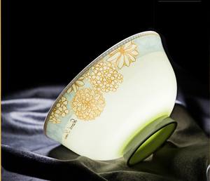 <span class=keywords><strong>Set</strong></span> di Stoviglie in Ceramica di Jingdezhen per <span class=keywords><strong>6</strong></span> <span class=keywords><strong>Persone</strong></span> Nuovo Stile Cinese Porcellana Bone China Bacchette <span class=keywords><strong>Piatti</strong></span> Design Europeo per Casa e Hotel - Product Image 4