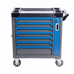 Boîte à outils en acier verrouillable à sept tiroirs pour réparation automobile, rouge, 310 pièces, pour atelier, garage, stockage, OEM, OBM pris en charge - Product Image 3