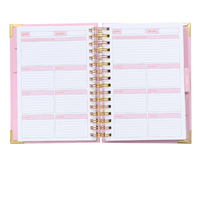 Cuaderno Organizador de Gastos y Ingresos, Planificador de Presupuesto Diario, Semanal y Mensual en Espiral, en Oferta