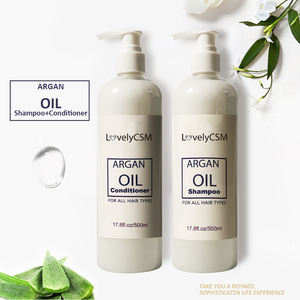 Ensemble Shampooing et Après-Shampooing à l'Huile d'Argan Sans Sulfate, Marque Privée Personnalisée, Produits de Soin Capillaire Nourrissants et Réparateurs, Faible MOQ - Product Image 5