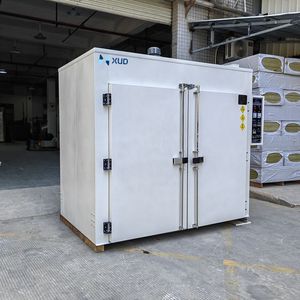 Secador de caja de aire caliente de calefacción eléctrica para horno de horneado industrial por lotes a precio competitivo para postcurado de resina y secado de pastillas de freno - Product Image 5
