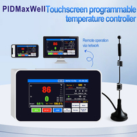 Regolatore di Temperatura per Forno con WiFi e PID per Cottura a Bassa Temperatura, con 3 Uscite SSR e 2 Allarmi