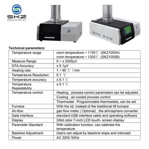 SKZ1055A DSC Atmosfer Gas Ganda Otomatis Suhu Tinggi untuk OIT dan Analisis Termal - Product Image 3