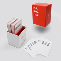 Jeu de société personnalisé, impression de cartes de jeu amusantes et romantiques pour les Couples
