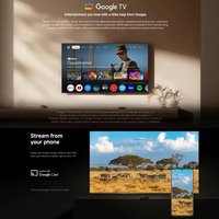 Original pour Xiaomi TV Box S 3e Génération Quad-Core 2 Go+32 Go Wi-Fi 6 Télécommande BT 360° avec Commande Vocale Boîtier Décodeur