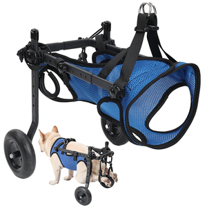 Fauteuil roulant professionnel écologique et réglable pour animaux de compagnie, idéal pour la récupération des pattes arrière, facile à mettre et à enlever, pliable, pour chiens et chats - Vente chaude - Product Image 6