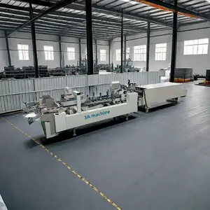 CQT-800WK-2 corrugated box folder gluer machine cardboard corrugated box folder gluer machine machine