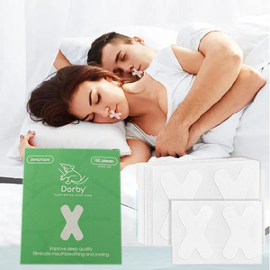 Cinta bucal para aliviar los ronquidos instantáneamente, la más vendida, para respirar por la nariz durante la noche - Product Image 1