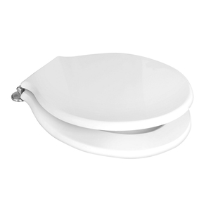 Copriwater con Chiusura Ammortizzata per Vaso Pozzi Ginori Monte Bianco, Design Moderno con Cerniere a Passaggio, Realizzato in Plastica - Product Image 2
