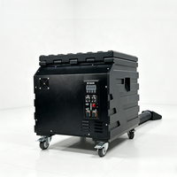 Machine à fumée à glace carbonique Fy 6000W, portée 300m, 110V/220V, contrôle manuel pour mariages et fêtes, effets de scène à brouillard bas