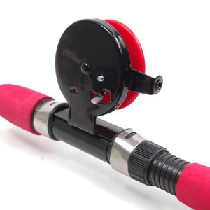 Caña de pescar en hielo de 60/80/100 cm, eje sólido, corta y portátil para pesca en hielo - Product Image 3