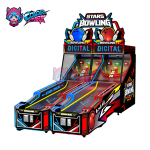 Nouvelle machine de jeu d'arcade de <span class=keywords><strong>bowling</strong></span> vidéo d'intérieur colorée pour 2 joueurs, à monnayeur, avec boules et quilles - Product Image 4