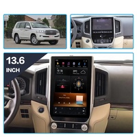 RoadNavi Tesla style Android 11 autoradio pour Toyota Land Cruiser 200 2016-2020 lecteur multimédia de voiture sans fil Carplay 4G