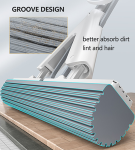 2023 Tự-vắt Chất lượng cao miếng bọt biển làm sạch lau tay miễn phí Làm Sạch Sàn bóp lau với 2 <span class=keywords><strong>PVA</strong></span> miếng bọt biển đầu cho nhà - Product Image 3