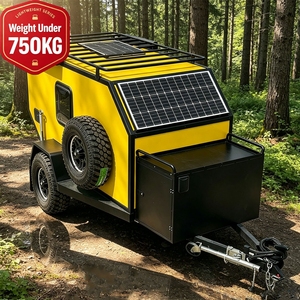 Remorque de <span class=keywords><strong>camping</strong></span> légère, remorques de voyage économiques, <span class=keywords><strong>camping</strong></span>-<span class=keywords><strong>car</strong></span>, remorque RV, moins de 750 kg, <span class=keywords><strong>camping</strong></span> tout-terrain, petite caravane - Product Image 1