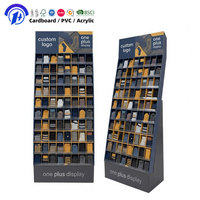 Présentoir pliable et portable en carton pour chaussettes de supermarché, présentoir écologique en papier pour chaussettes avec marque