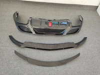 Kit de carrosserie en queue de canard de diffuseur arrière de lèvre avant en fibre de carbone 3K de haute qualité pour kit de carrosserie Mercedes Benz GLE GLE300 GLE420