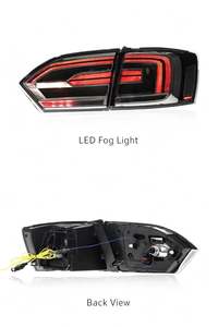 Luz Trasera LED MJ para <span class=keywords><strong>Volkswagen</strong></span> VW Jetta Mk6 2012 2013 2014, Conjunto de Luz Trasera Mejorada, Luz de Freno, Luz Trasera - Product Image 3