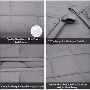 Usine de <span class=keywords><strong>couverture</strong></span> pondérée réglable de haute qualité en gros pour la maison ou l'hôtel Techniques tissées - Product Image 4