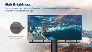 맞춤형 대형 광고판 풀 컬러 P10 고주사율 실외 방수 8K HDR10+ 광고 비디오 월 패널 LED 디스플레이 스크린 - Product Image 5