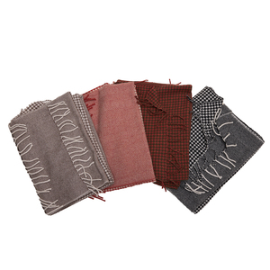 Écharpes et châles en cachemire à chevrons et <span class=keywords><strong>pied</strong></span>-<span class=keywords><strong>de</strong></span>-<span class=keywords><strong>poule</strong></span> pour femme, chauds et luxueux, pour l'extérieur, vente en gros - Product Image 2