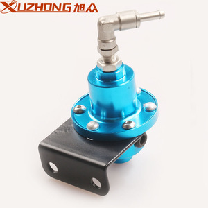 Régulateur de pression de carburant Xuzhong 90 mm en alliage d'aluminium bleu, soupape de décharge externe pour mise à niveau de turbocompresseur automobile - Product Image 5