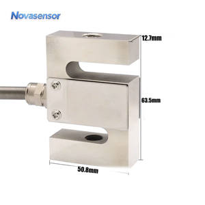 당김 압력 압축 인장력 S 형 빔 고정밀 로드셀 스케일 센서 300KG 전자 계량기용 - Product Image 2