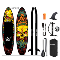 Fabricante profesional de logotipo personalizado inflable Sup Paddle Board con buen precio