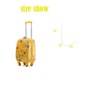 16 Equipaje rígido con ruedas giratorias <span class=keywords><strong>Niñas</strong></span> Niños Llevar en viaje Equipaje con ruedas <span class=keywords><strong>Juego</strong></span> <span class=keywords><strong>de</strong></span> equipaje <span class=keywords><strong>para</strong></span> niños <span class=keywords><strong>Juego</strong></span> <span class=keywords><strong>de</strong></span> <span class=keywords><strong>maletas</strong></span> <span class=keywords><strong>de</strong></span> 5 piezas - Product Image 5