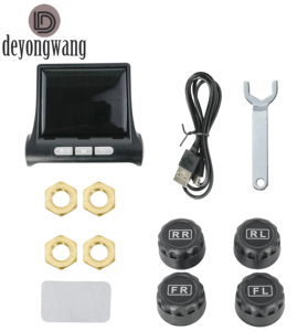 Sıcak satış güneş enerjisi araba <span class=keywords><strong>TPMS</strong></span> harici sensörler ile kablosuz dijital lastik basıncı izleme sistemi doğrudan fabrika kaynağı - Product Image 3